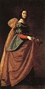 Francisco de Zurbaran St.Elizabeth of Portugal Spain oil painting reproduction